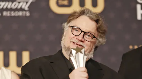 Guillermo del Toro está nominado en los Oscar 2023 por Pinocho. Fuente: Getty
