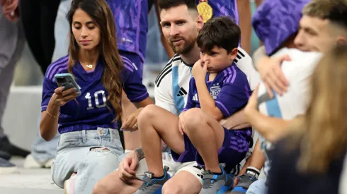 Antonela Roccuzzo y Messi – Getty Images
