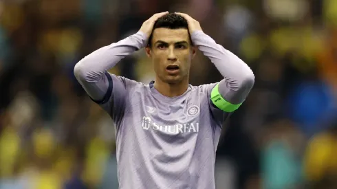 Cristiano Ronaldo falló una clara de gol. | Getty Images
