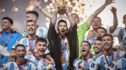 Messi levantando la Copa del Mundo. | Getty Images
