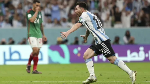 Messi reveló su discurso al medio tiempo de ir empatando ante México. Fuente: Getty
