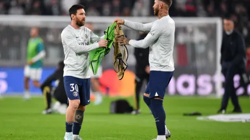 Sergio Ramos y Messi / Fuente: Getty Images
