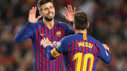Lionel Messi y Gerard Piqué | Getty Images
