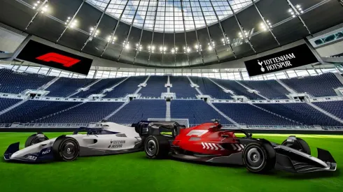 Tottenham y la Fórmula 1 firman alianza. Fuente: Formula 1
