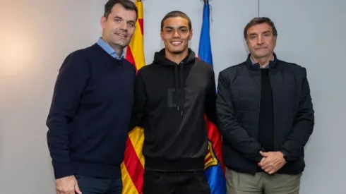 El hijo de Dinho jugará en el Barcelona. Foto: Futbol Club Barcelona
