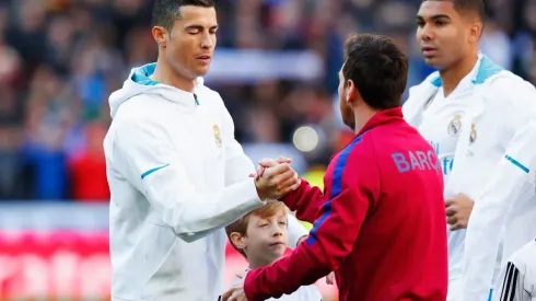Cristiano Ronaldo y Messi / Fuente: Getty Images
