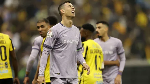 Cristiano Ronaldo salió muy enojado. | Getty Images
