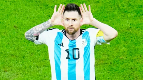 Messi enloqueció – Getty Images.
