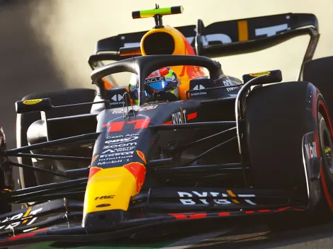 Checo le pisa los talones a Verstappen en el GP de Arabia Saudita