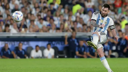 Lionel Messi nos regaló una chulada de gol. Fuente: Getty
