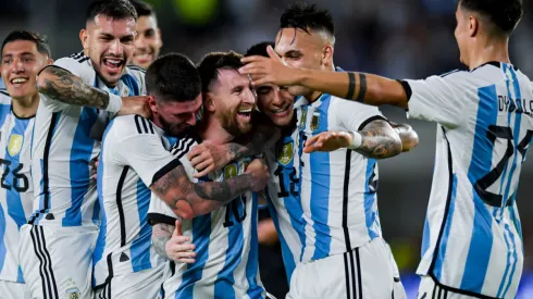 La Selección Argentina seguirá festejando – Getty Images
