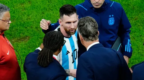 Lionel Messi fue campeón del mundo y junto a sus goles, también dejó una frase para la historia como el "¿Qué mirás bobo?" y la FIFA reveló un poco de lo que realmente sucedió. Foto: Imago7
