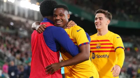 Ansu Fati tendría un pie fuera del Barça – Getty Images
