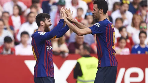 Messi y Busquets hicieron historia en el Barça – Getty Images
