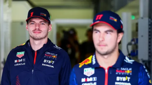 Max Verstappen y Checo Pérez | Getty Images
