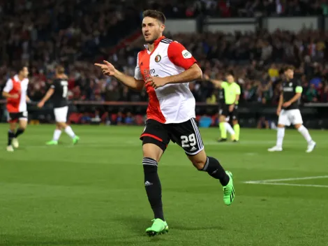 Santiago Giménez y el gesto que ENAMORÓ a la afición del Feyenoord