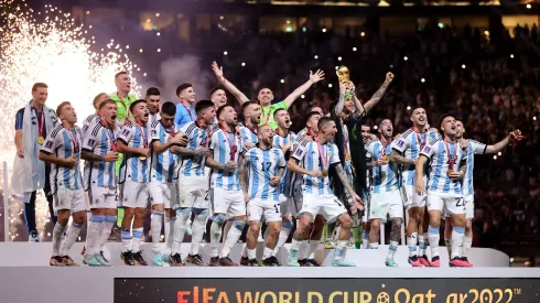 Argentina levantó la Copa del Mundo en Qatar – Getty Images
