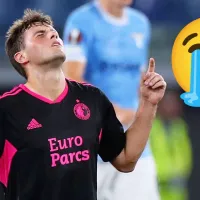 Santi rompe en llanto por culpa del Feyenoord ¡Se pasaron de lanza!