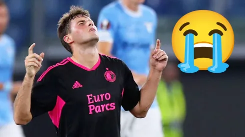 Santi Giménez llora por culpa del Feyenoord – Getty Images
