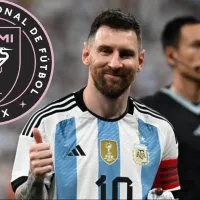 Lionel Messi se presentó a entrenar al Inter Miami