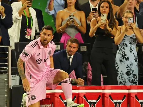 VIDEO: Lionel Messi hizo llorar a David Beckham en Inter Miami