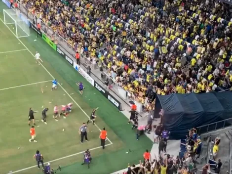 ¡Qué vergüenza! Afición del América causó disturbios tras quedar eliminados de Leagues Cup [VIDEO]