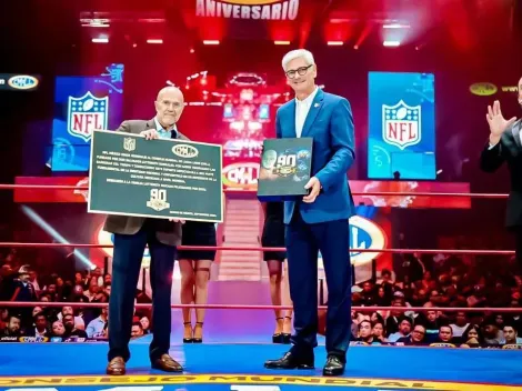 La NFL rinde homenaje por los 90 años del Consejo Mundial de Lucha Libre en México