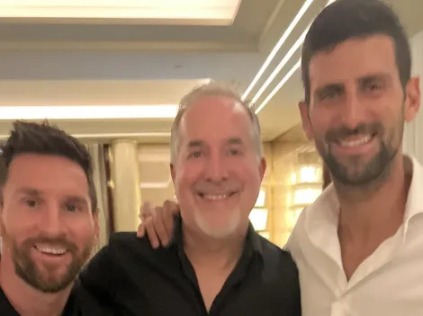 ¡Encuentro de leyendas! Messi y Djokovic se encontraron en Nueva York