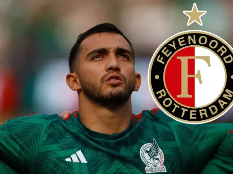 ¡PUDO JUGAR CON SANTI! Feyenoord confirmó interés por Luis Chávez