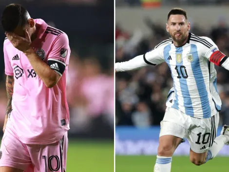 ¡Con Miami no, con Argentina sí! Polémica por convocatoria de Messi para eliminatoria suramericana
