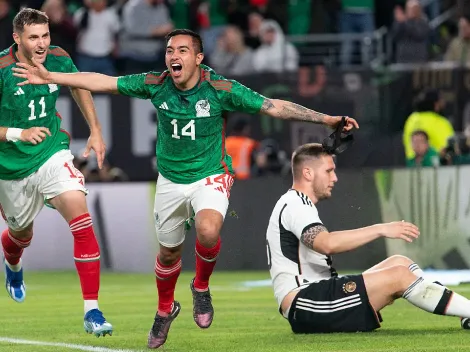 México empata con Alemania en partido amistoso