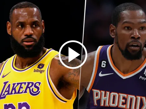 Dónde VER en México a Los Angeles Lakers vs. Phoenix Suns EN VIVO por la Pretemporada de la NBA 2023