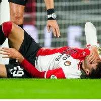 Jugador del Vitesse que amenazó a Santi Giménez terminó lesionándolo