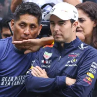 Checo Pérez se burla a Max Verstappen y le marca GOLAZO  VIDEO