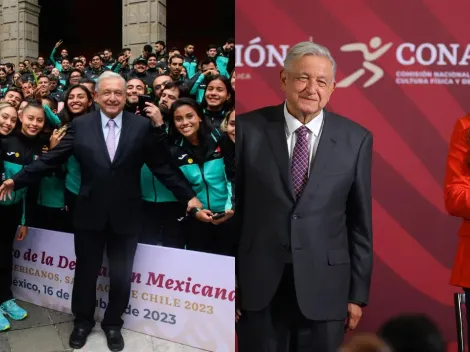AMLO incluye a Ana Guevara en felicitación a atletas mexicanos