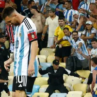 Messi ordena a Argentina retirarse del Maracaná tras BRUTAL PELEA en las gradas