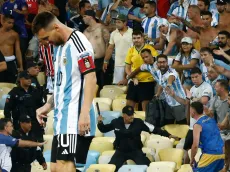 Messi ordena a Argentina retirarse del Maracaná tras BRUTAL PELEA en las gradas