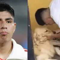 Piero Quispe, fichaje de Pumas, ROMPE EN LLANTO al despedirse de su perrito  VIDEO