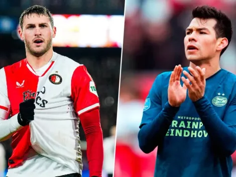 PSV vs. Feyenoord: ¡Chucky Lozano y Santi Giménez serán titulares!
