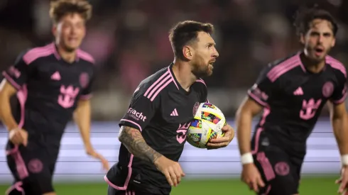 Messi salvó al Inter Miami con un agónico empate en Los Ángeles. | Getty Images
