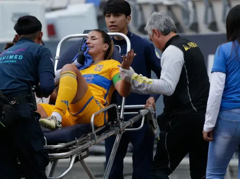 Nayeli Rangel, mediocampista de Tigres Femenil, sufre fractura y será operada