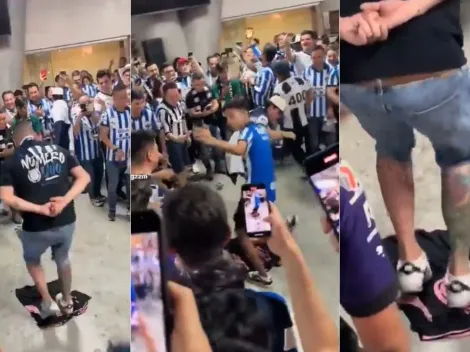 Fans desatan polémica al pisotear el jersey de Messi