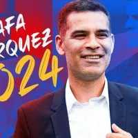 Revelan en España la fecha de presentación de Rafa Márquez como DT del Barcelona