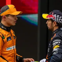 F1: El desplante que le hizo Checo Pérez a Norris en pleno podio por meterse con Verstappen  Video
