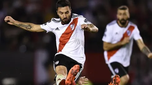 CONFIANZA. Eso es lo que tuvo Scocco en el equipo, pese al empate transitorio.
