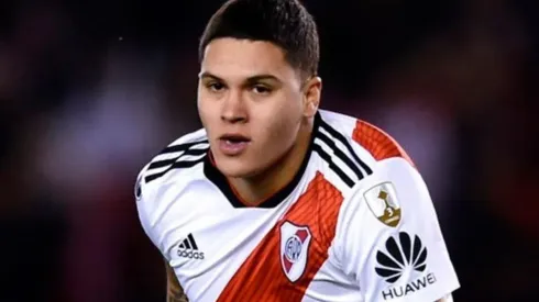ENFOCADO EN LO QUE VIENE. Quintero suma un título con River y va por más.