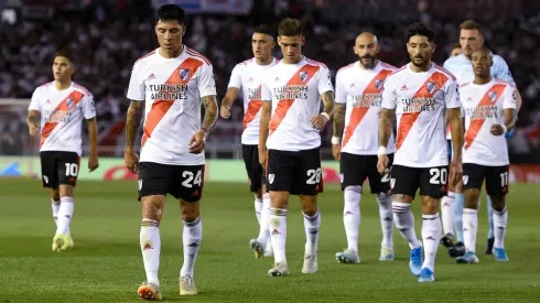 Caras largas en los jugadores de River.