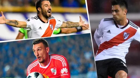 Scocco, Armani y el Pity, tres de las cartas fuertes de Marcelo Gallardo.