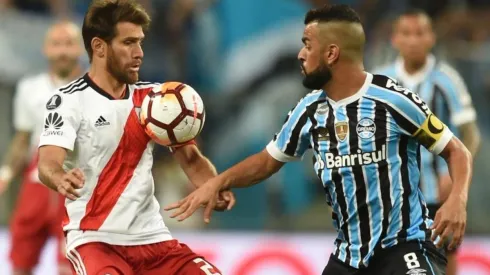 Ponzio sufrió una molestia muscular y se fue reemplazado a los 23 minutos.