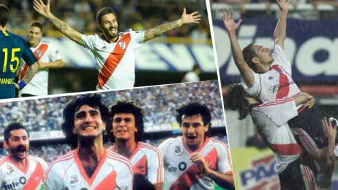 Algunos de los mejores goles de River ante Boca.